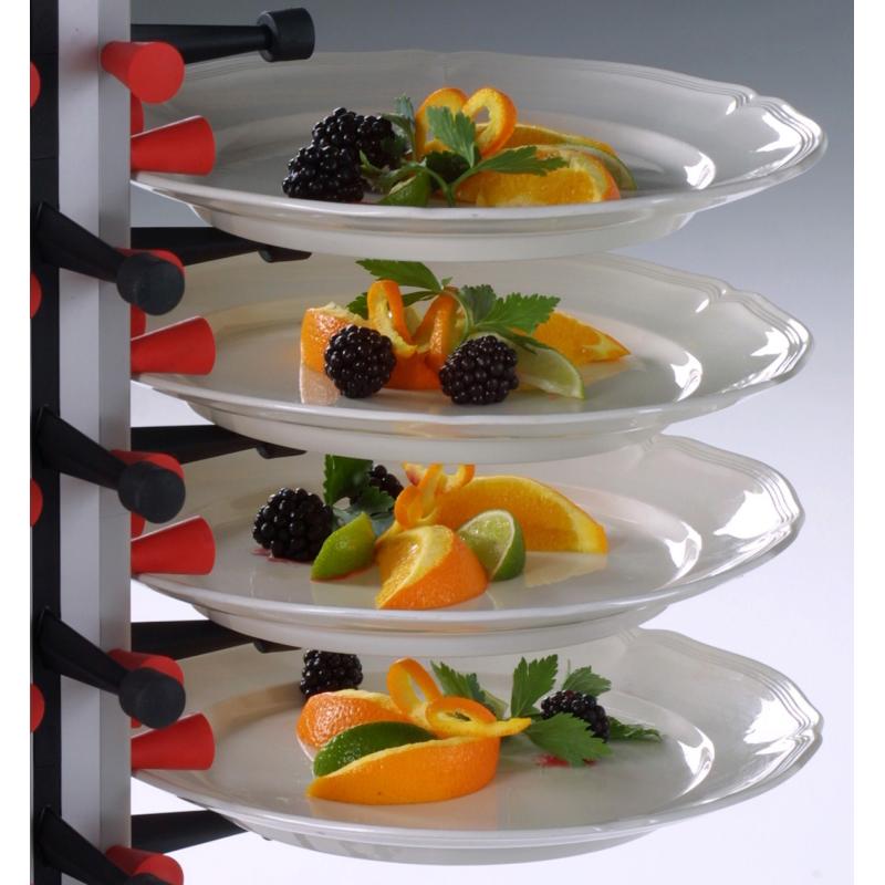 Chariot 78 Assiettes Pliant