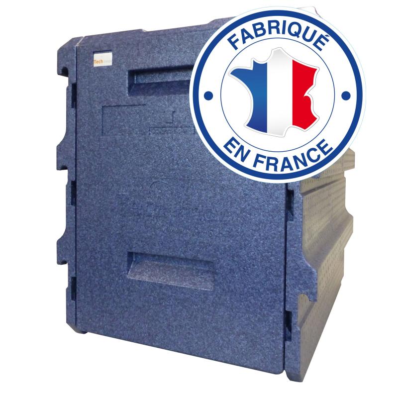 Coffre Isotherme PPE 10 niveaux 40 x 60 BLEU
