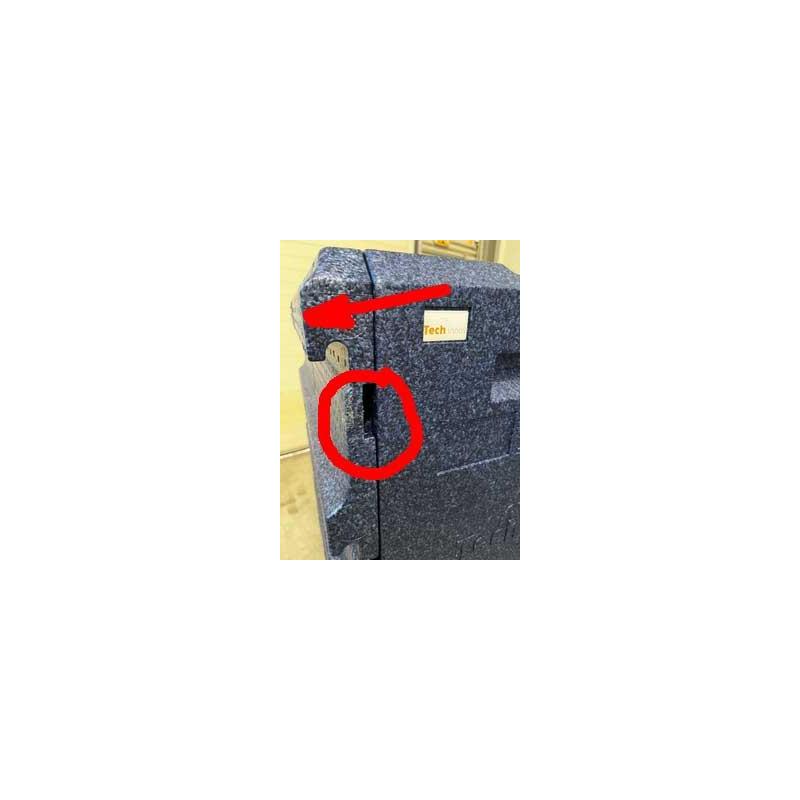 Coffre Isotherme PPE 10 niveaux 40 x 60 BLEU - Techinnov