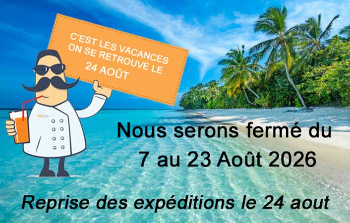 Fermeture été 2026